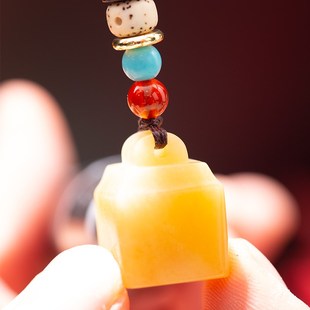 黄龙玉印章定刻姓名字书法章国画印章送礼印章篆刻字定做改名玉石