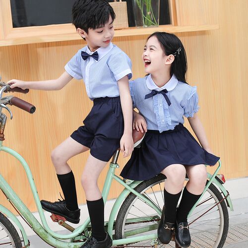 幼儿园园服夏季小学生毕业照班服校服表演服六一儿童合唱演出