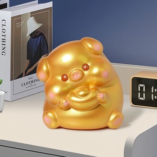 金猪存钱罐儿童国庆礼物可存可取零钱罐男生女生玄关摆件招财小猪