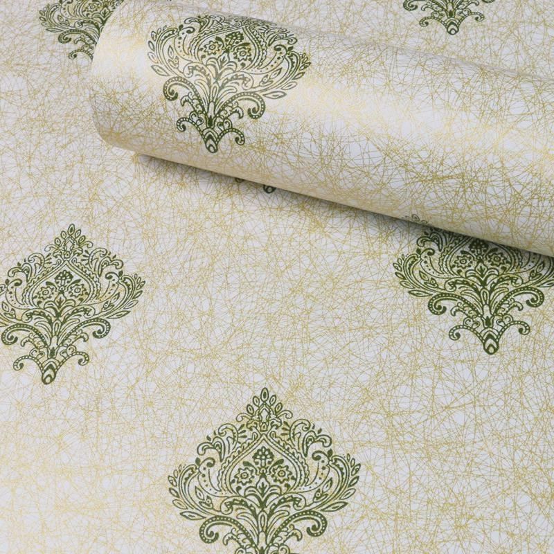 加厚PVC墙纸壁纸温馨欧式卧y室床头衣柜温馨客厅电视背景装饰壁纸