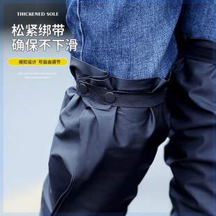 防水雨鞋套赶海成人水鞋雨靴大人男款女外穿防滑雨天防雨加厚