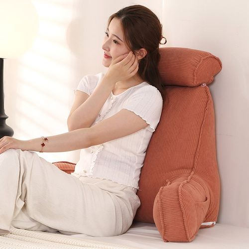 床头靠枕大靠背垫软包沙发护颈护腰飘窗台靠垫孕妇喂奶床上靠背枕