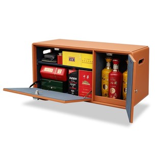 汽车后备箱收纳箱车载储物箱密码 锁尾箱置物整理箱朗程轿车置物箱