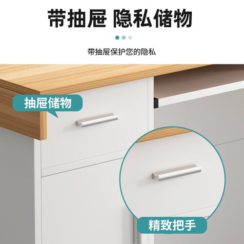 吧台收银台店铺小型简易服装店美甲理发柜台餐饮店前台桌接待台