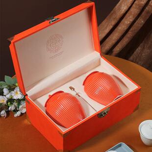 高档陶瓷茶叶罐包装盒空礼盒装空盒子红茶白茶龙井绿茶通用礼品盒