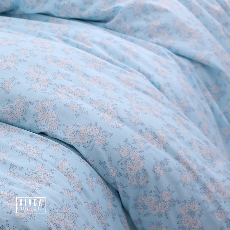 和风小碎花被套单件纯棉 100全棉斜纹被罩150x180x200x230少女粉