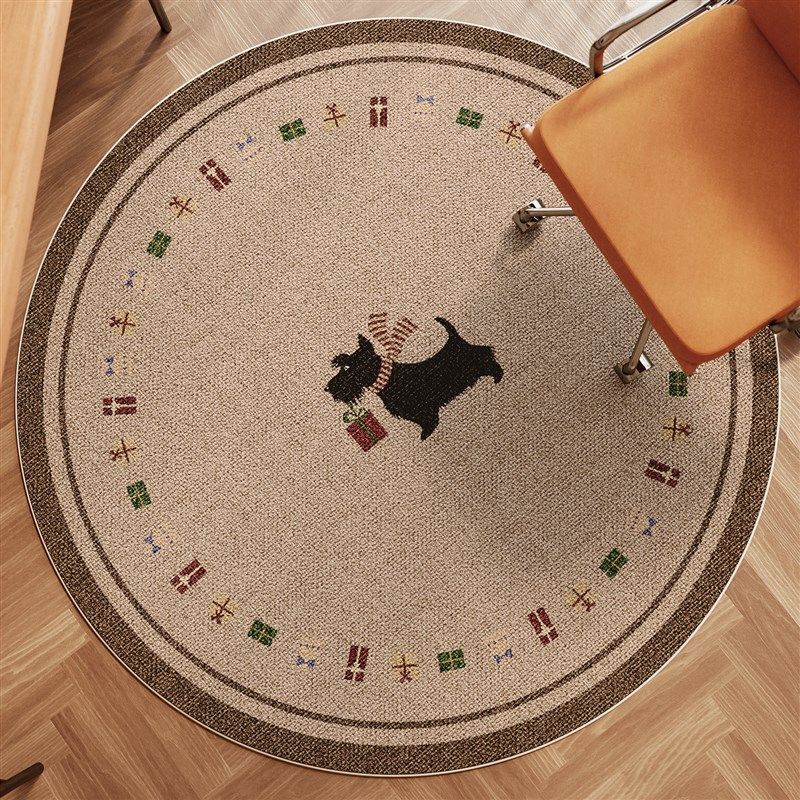 仿剑麻地毯圆形书房儿童学习区转椅地垫电脑椅电竞椅子垫免洗可擦,居家布艺,地毯,淘宝优惠券,粉丝福利购,淘宝优惠卷