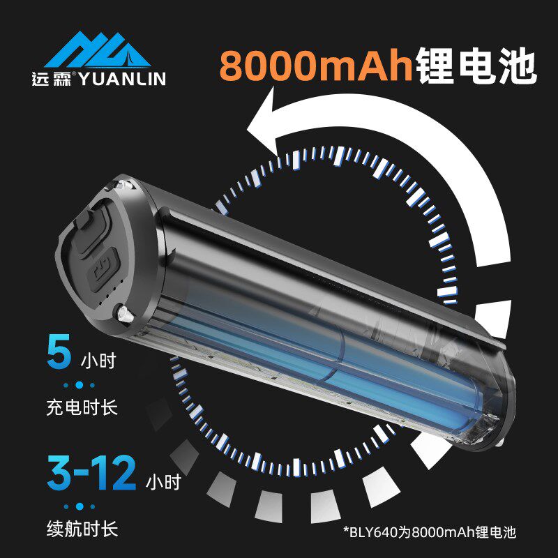 自行车夜骑灯充电山地车强光前灯单车照明公路骑行装备配件