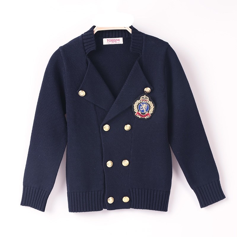 幼儿园园服春秋装英伦风小学生校服秋冬装儿童班服套装毛衣三件套