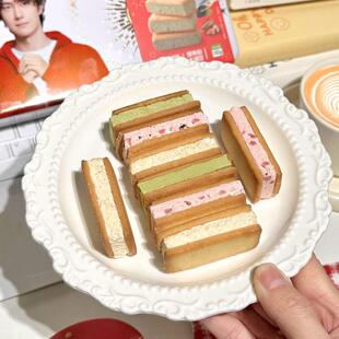 法丽兹马年生肖礼盒1018g巧克力味厚切空气夹心曲奇饼干零食年货