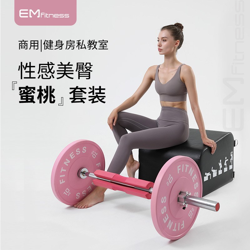 多功能臀推箱室内瑜伽凳健身椅臀桥训练靠箱私教杠铃臀推箱套装