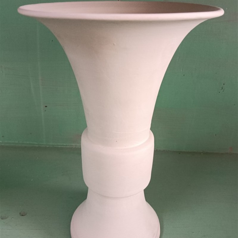 仿古陶艺陶瓷注浆花觚石膏模具
