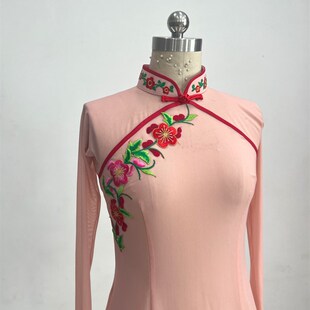 古典舞身韵舞蹈纱衣练功服民族民间舞演出表演胶州秧歌基训教师