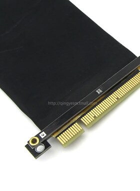 x8pcie8x延长线双层屏蔽转接线软排线pciex8延长线pcie延长线x8