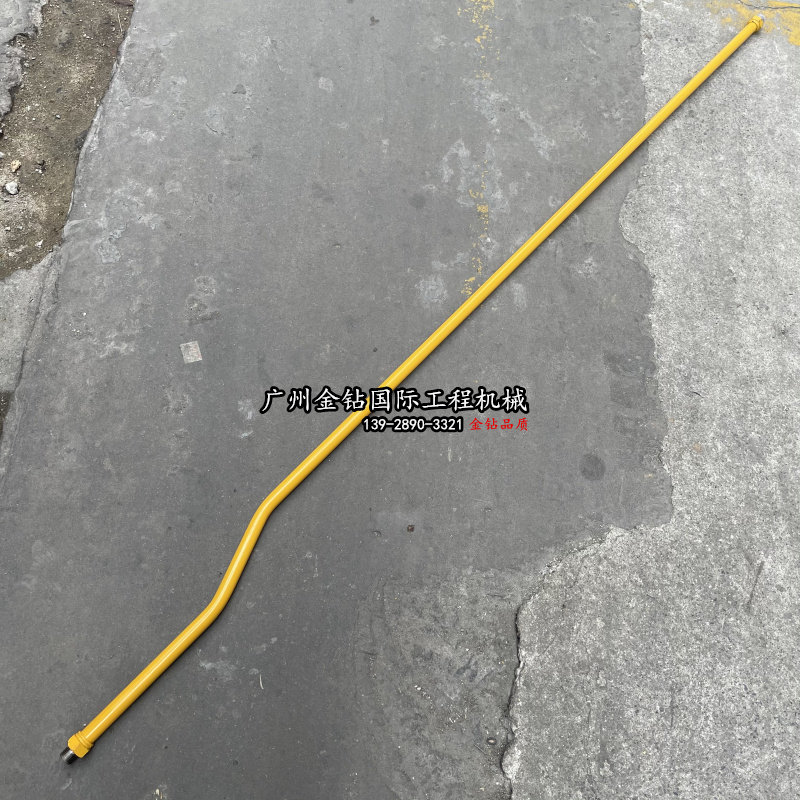 挖掘机破碎锤油管进油铁管60机小臂铁管68破碎锤铁管油管挖机配件