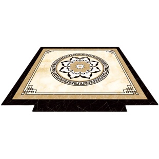 电梯内地垫地毯地胶PVC轿厢地板定制图案logo耐磨防水防火大理石