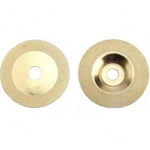 石玻璃磨片砂玻璃切片 切割片磨盘银金色金色玻璃 瓷砖打磨 抛光