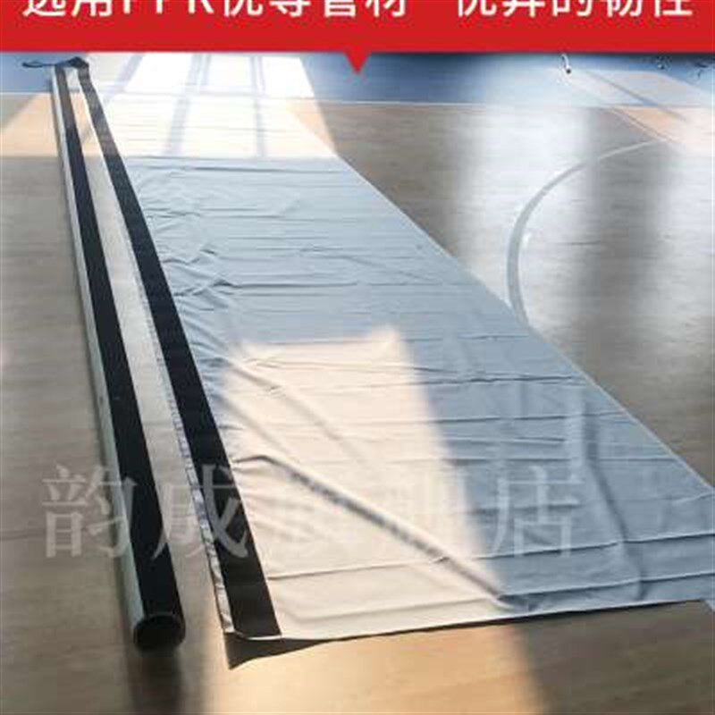 新款韵成羽毛球地胶垫收卷器球馆帆布收卷器移动式羽毛球场地