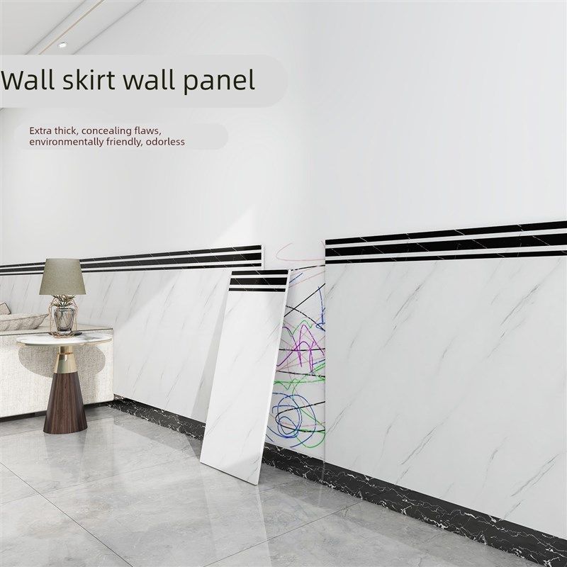 半墙墙裙护墙板自装铝塑板自粘墙贴墙壁贴板护墙贴防脏墙面装饰板,家居饰品,软装墙贴,淘宝优惠券,粉丝福利购,淘宝优惠卷