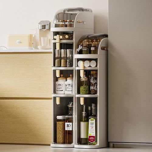 卫生间夹缝收纳柜置物架卧室抽屉式厨房储物柜厕所床边窄缝收纳箱