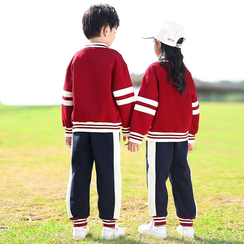 小学生校服三件套装班服儿童运动棒球服秋季新款幼儿园园服春秋装