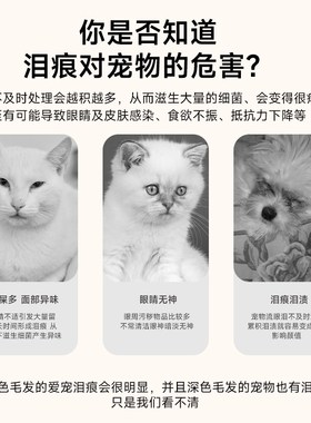 eye envy天使眼猫用泪痕水宠物泪痕清洁擦眼睛加菲泪痕湿巾