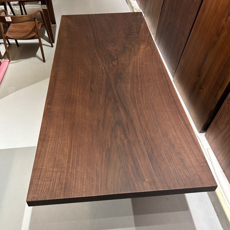 北美黑胡桃木茶桌实木大板新中式侘寂风喝K泡茶家用禅意长方形茶