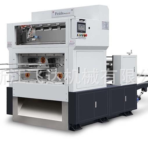 厂家货源FDC850*450全自动高速卷筒式淋膜纸白卡冲切机平压模切