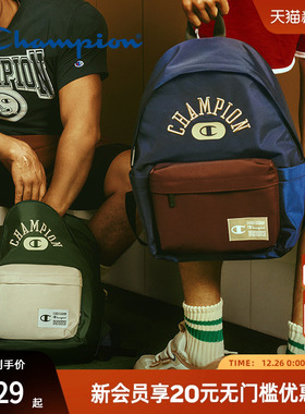 Champion冠军官方双肩包男背包大容量书包女高中生