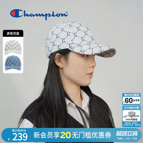 champion冠军钻C老花棒球帽新款