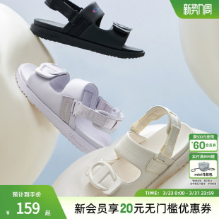 沙滩鞋 champion冠军春夏款 男女休闲时尚 平跟厚底运动鞋 露趾凉鞋