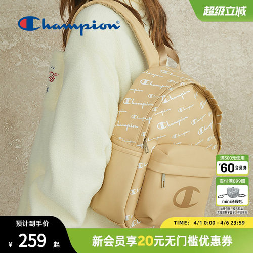 champion冠军老花双肩包