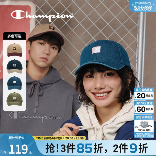 方标棒球帽champion冠军