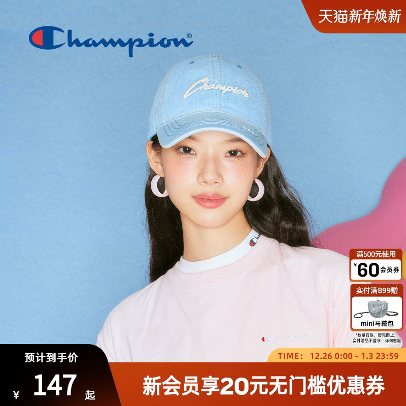 Champion冠军官方光变字母鸭舌帽棒球帽秋冬女户外运动遮阳男