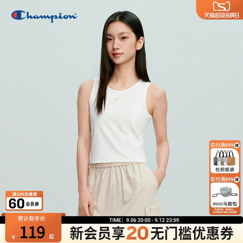 champion冠军女士无袖T恤