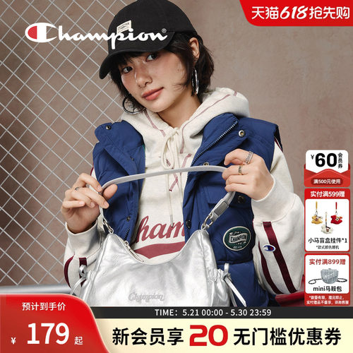 champion冠军女士蝴蝶结单肩包