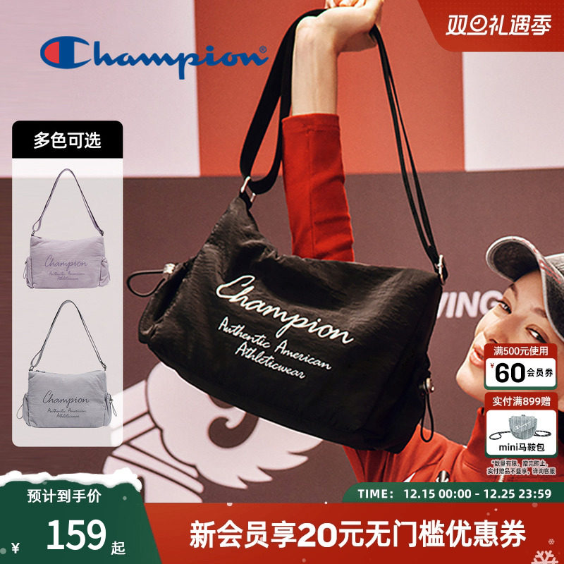 champion冠军25秋季新款单肩包手提大气风斜跨包运动时尚日
