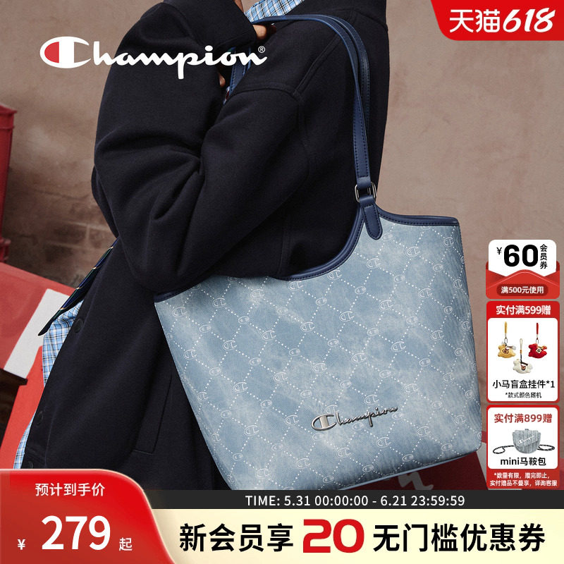 champion冠军mono老花托特包