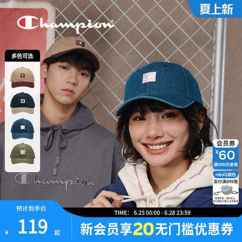 方标棒球帽champion冠军