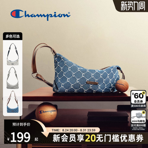 champion冠军钻C老花腋下包