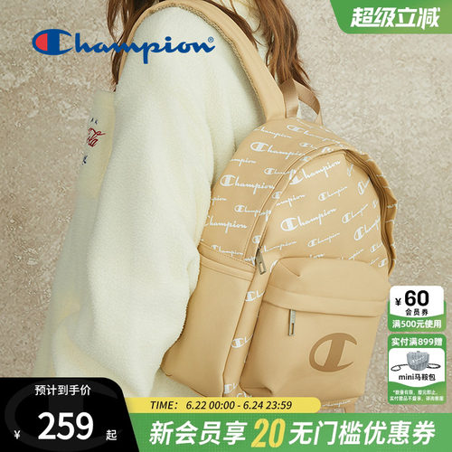 champion冠军老花双肩包