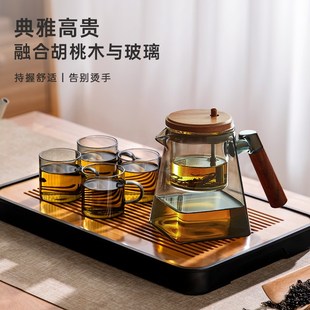 忆壶茶飘逸杯玻璃泡茶壶过滤茶水分离器办公室高端茶具家用