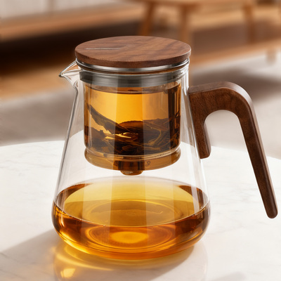 邦田尚明茶水分离杯新款飘逸