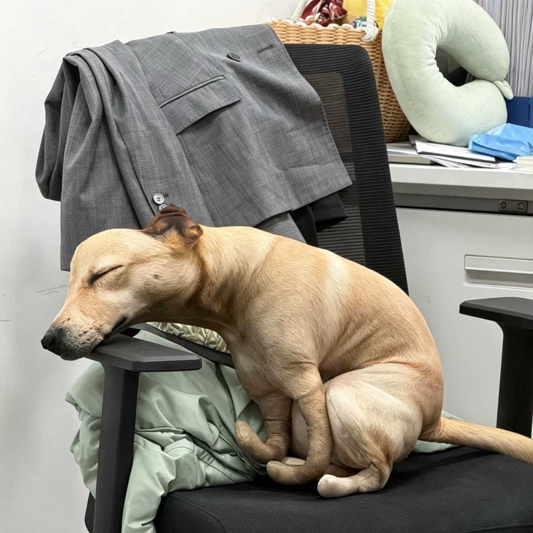 【办公室好物】狗子拉屎抱枕仿真
