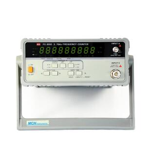 FC-3000频率计3.7G8位数显高精度高频数字频率计灵敏度100mV美创