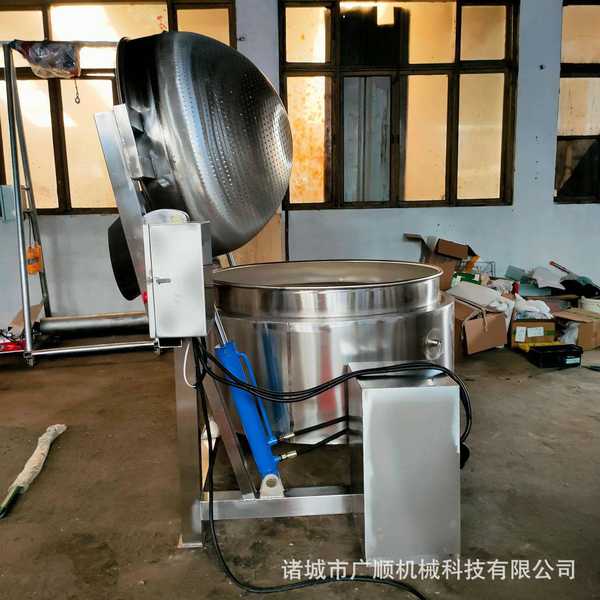 牛羊肉焯水锅鸭脖鸡爪鸡翅卤煮锅翻转漂烫去腥锅全自动翻框锅