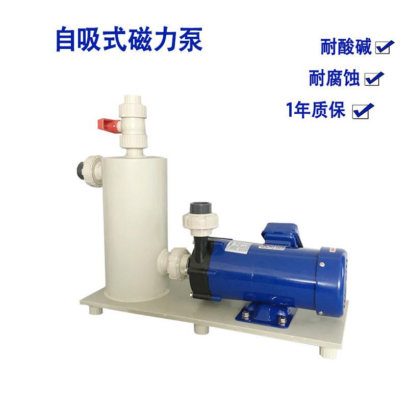 卧式自吸式磁力泵抗腐蚀耐酸碱电镀化工循环泵磁力泵厂家