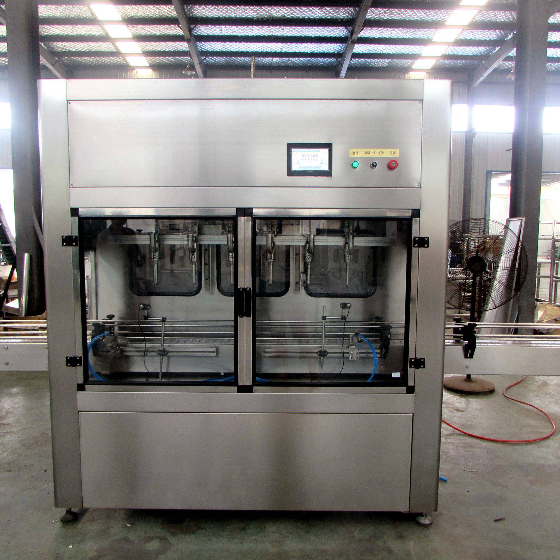 供应全自动食用油类灌装线全自动流量计灌装机香油麻油灌装机