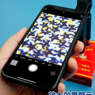 拜斯特60倍放大镜100倍带灯紫光荧光剂检验玉石瓷器鉴定配手机夹