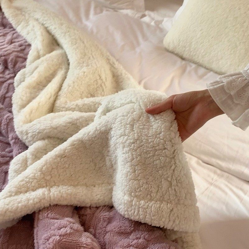 塔肤绒羊羔绒毛毯冬季加厚珊瑚绒小毯子保暖午睡毯沙发盖毯铺床垫,床上用品,休闲毯/毛毯/绒毯,淘宝优惠券,粉丝福利购,淘宝优惠卷